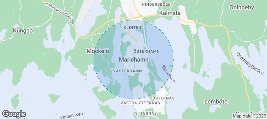 Mariehamn Airbnb map